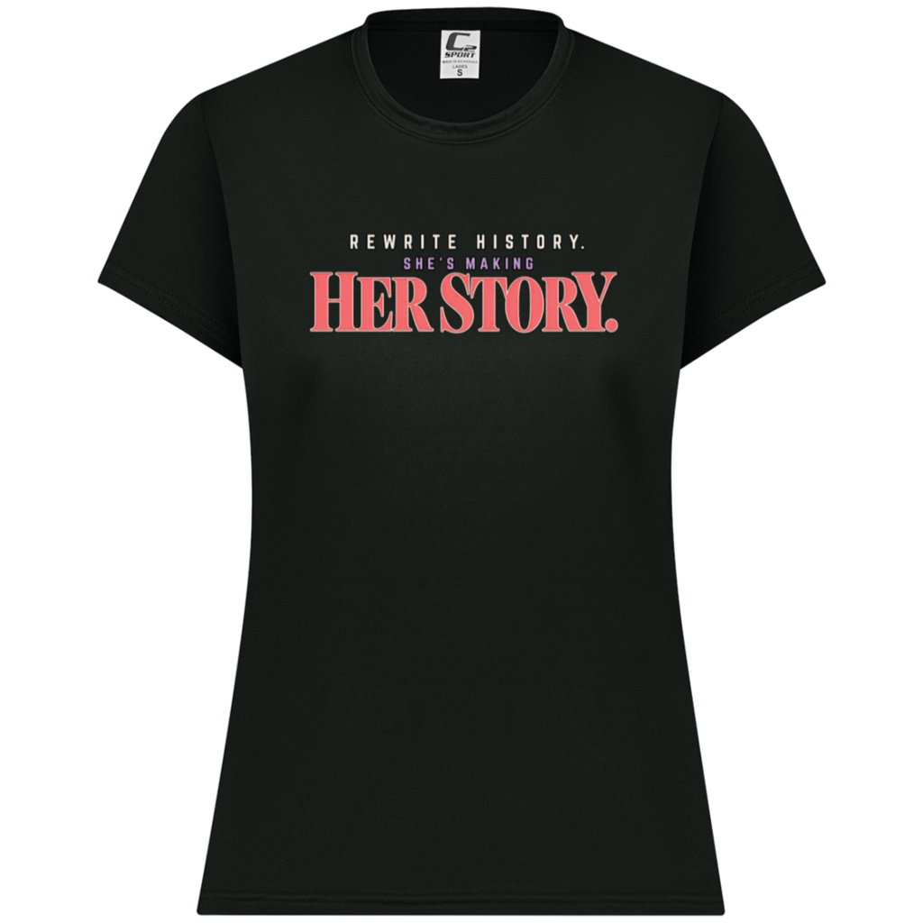 HER Story Performance Tee in black