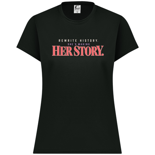 HER Story Performance Tee in black